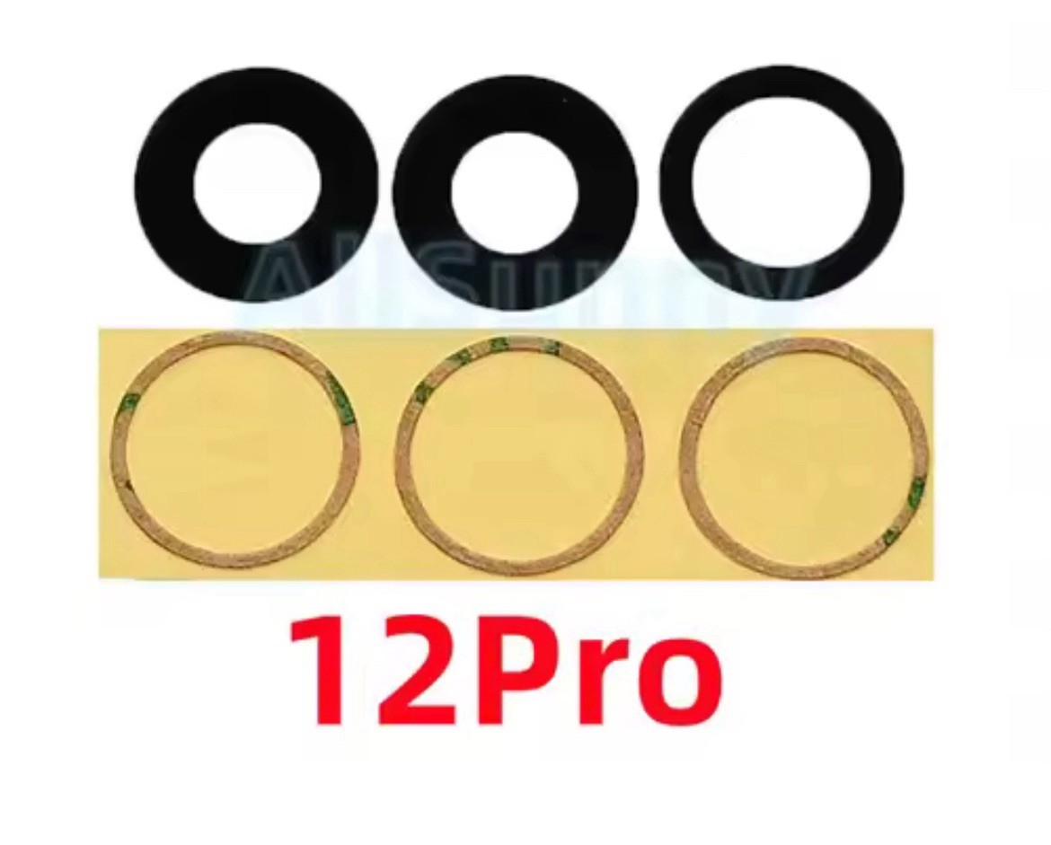 1 SetRear Back Camera Lens replacement For iPhone 12 Pro