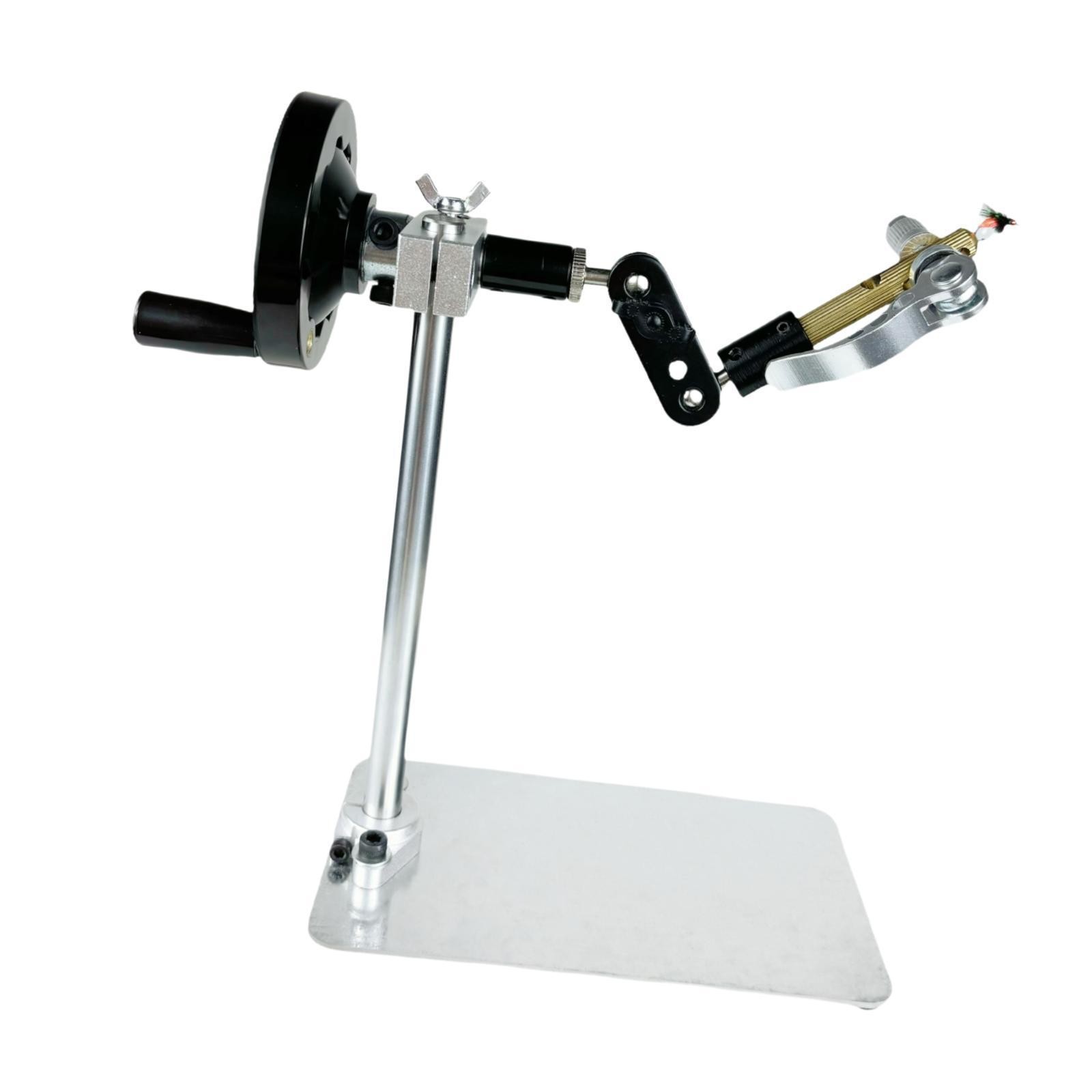 Rotary Fly Tying Vise Fly Tying Tool Portable Starter Tying Adjustable Fly