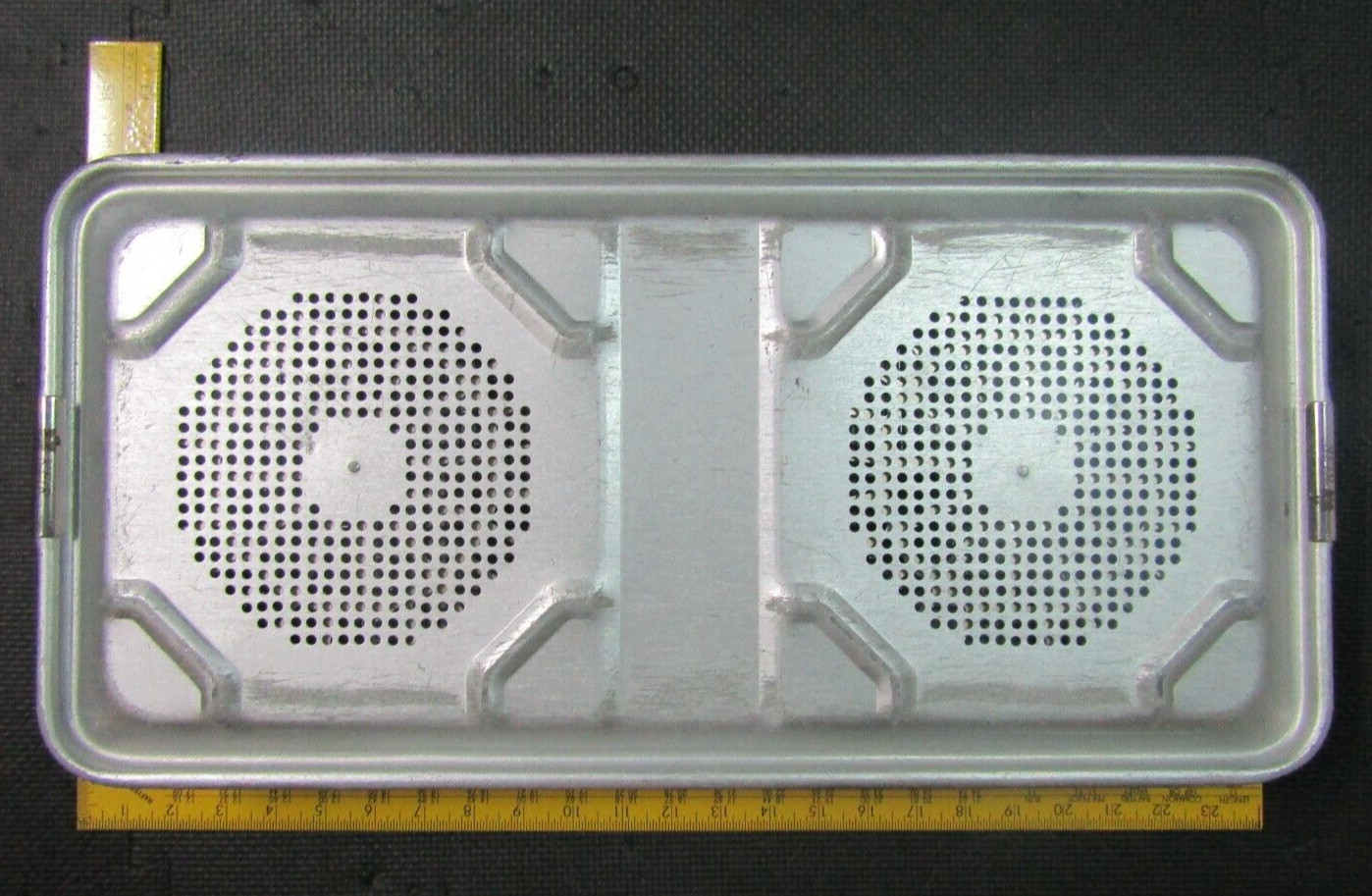 Sterilization Case & Inner Tray Keir Surgical L 22 x W 10.5 x H 4