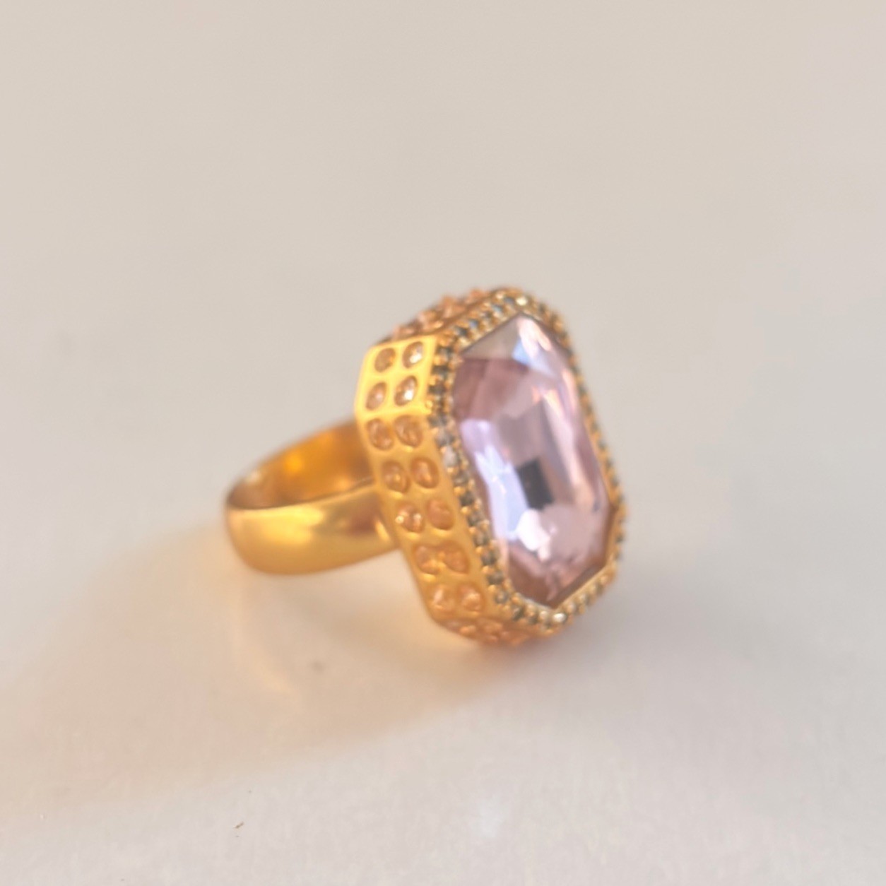 Julie Vos Gemstone Statement Ring Size 7