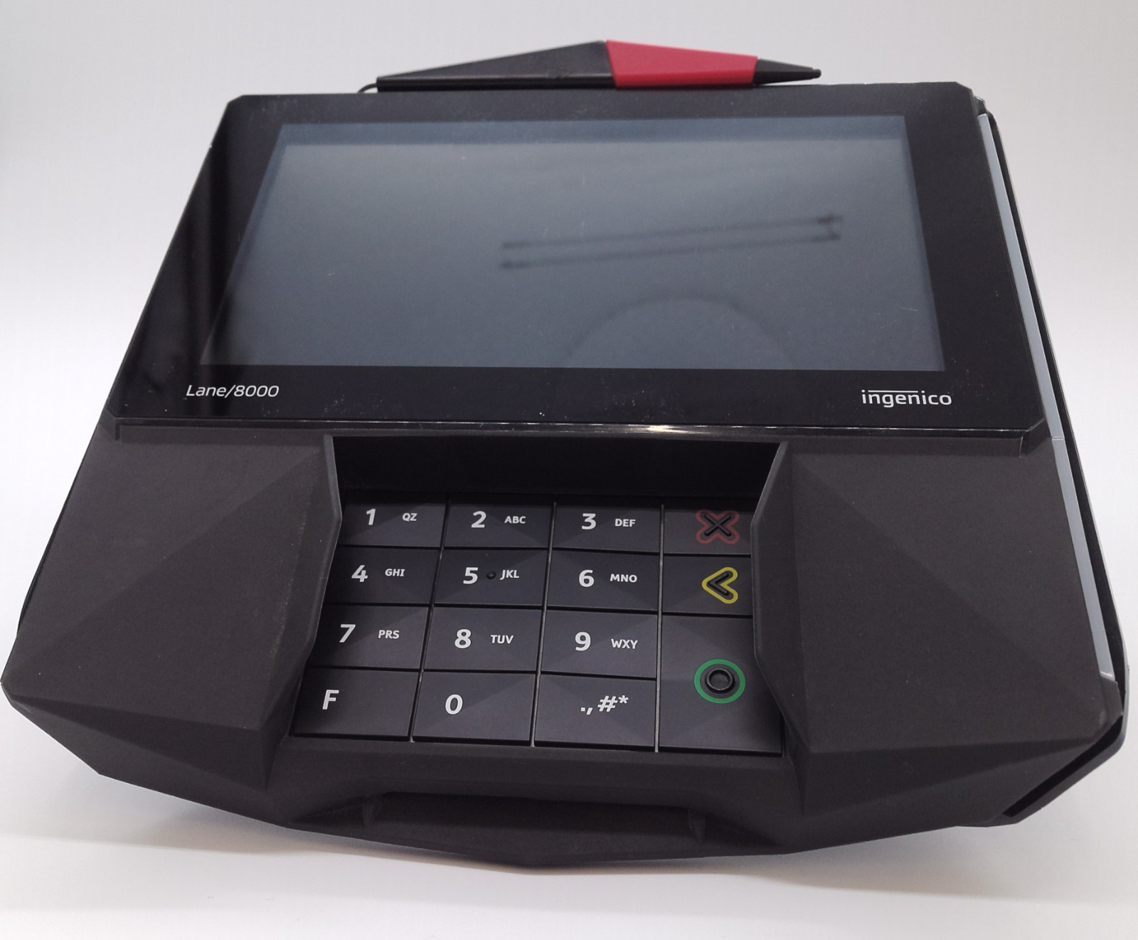 Inegenico Lane 8000 POS W/ Stylus - USED - GOOD CONDITION - NO CORD INCLUDED