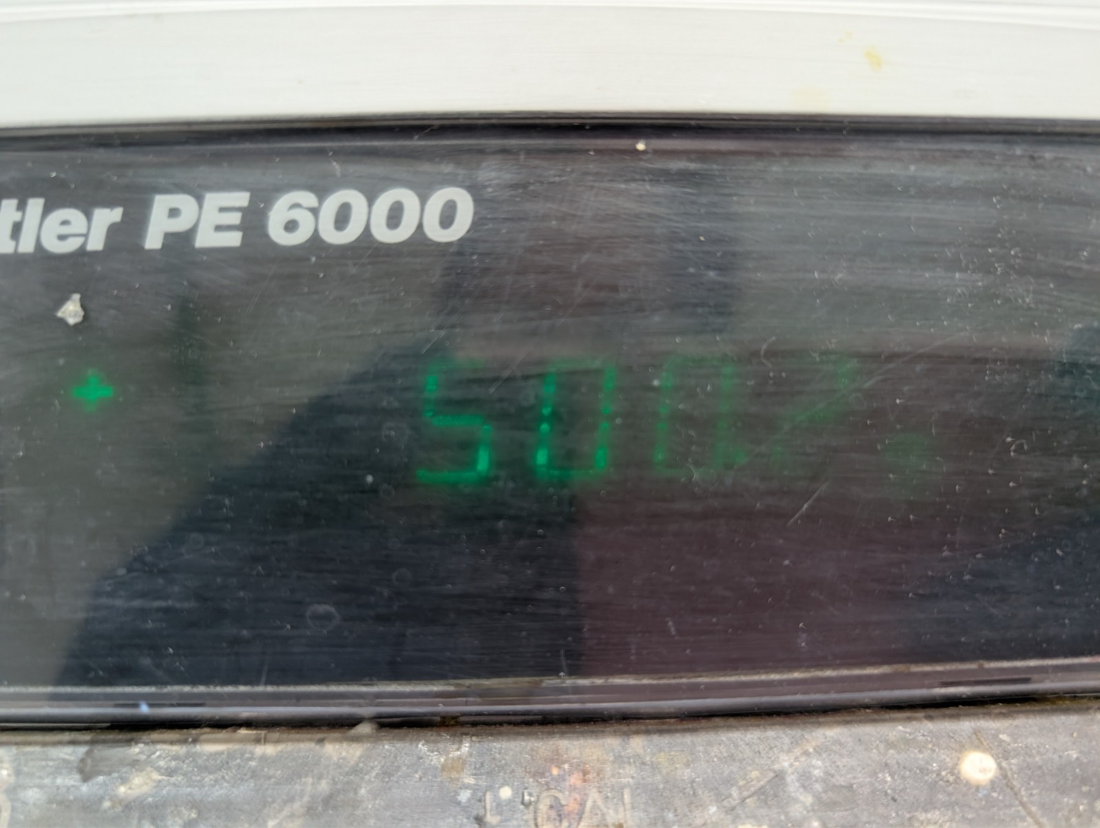 Mettler PE 6000 Precision Scale From Switzerland.