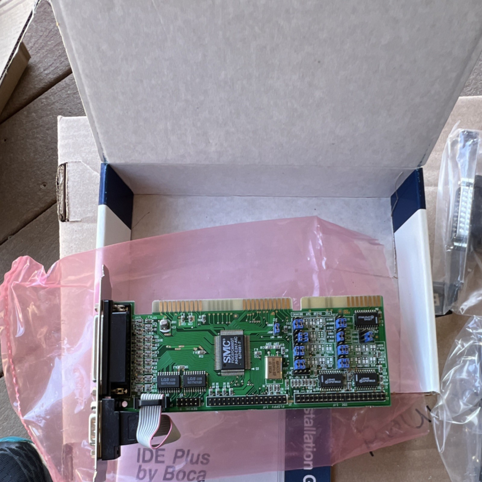 Boca Research IDE Plus Controller Card ISA/EISA IDE Floppy Serial Parallel