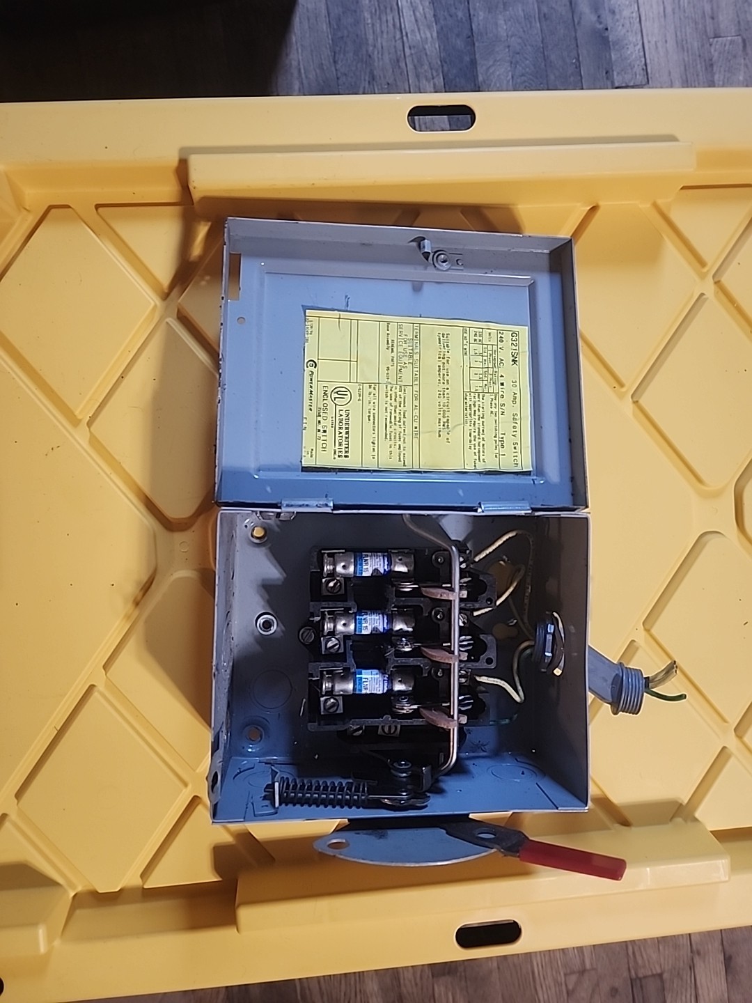 30a 240v Safety Switch Power Master Eaton