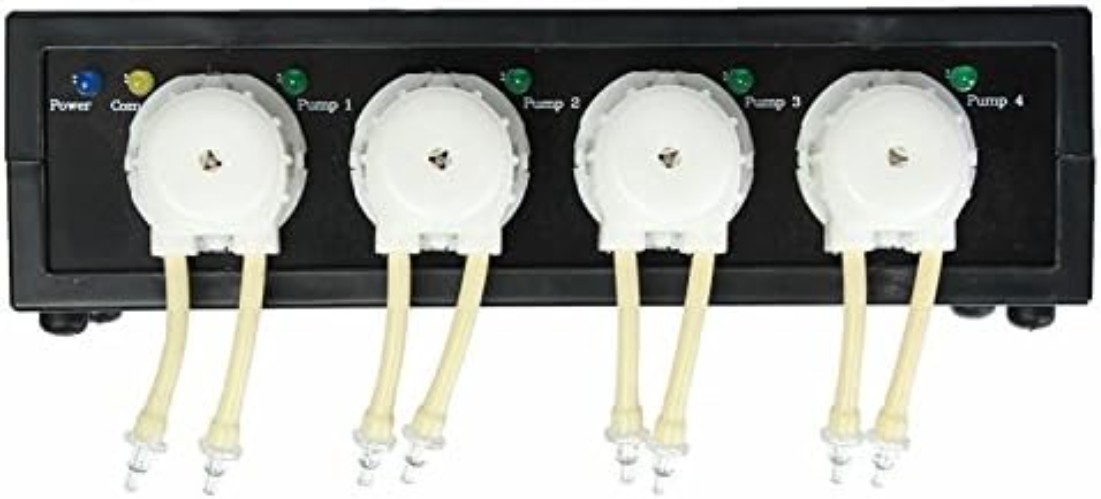 Multi-Channel Dosing Pump for Aquariums, Precision Dispensing and Timed Control