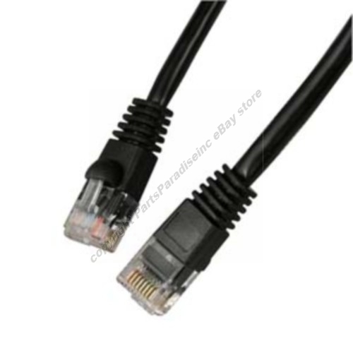 ALL COPPER!(notCCA) 10ft RJ45 Cat5e Ethernet/Networ​k Cable/Cord/Wire​$SHd{BLACK