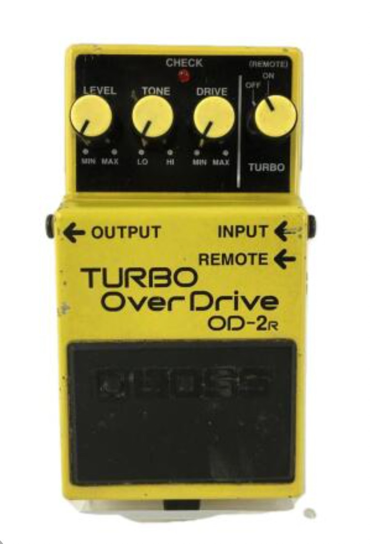 BOSS OD-2R TURBO OverDrive Guitar Effect Pedal Over Drive Test Completed