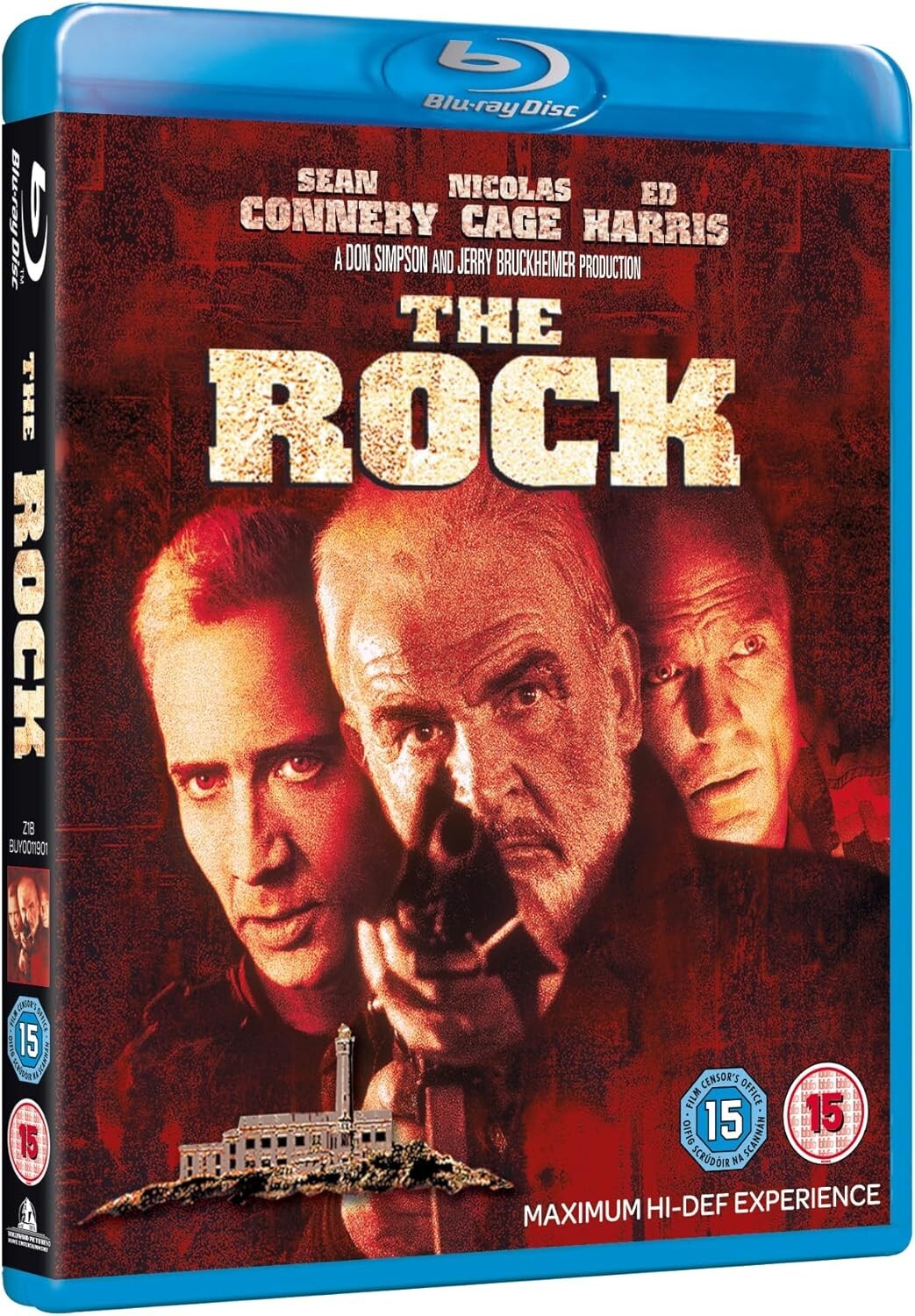 THE ROCK (1996) Sean Connery Nicolas Cage Blu-Ray BRAND NEW (USA Compatible)
