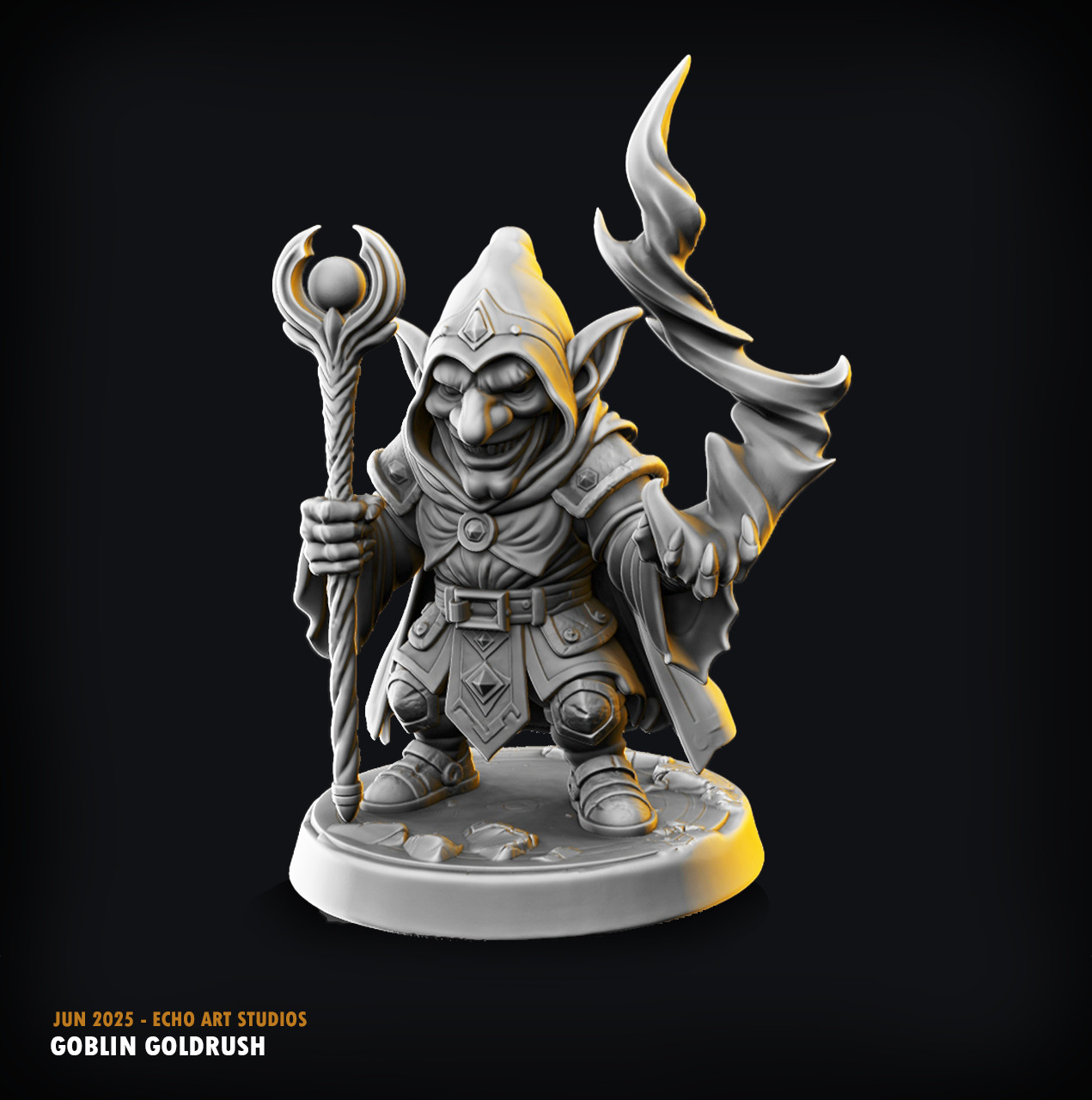 Dungeons and Dragons - Playable Character - Male Goblin - Sorcerer, Wizard, Mage