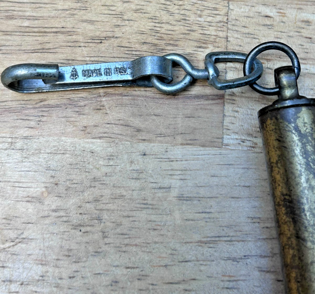 Vintage Brass Chatillon Trigger Pull Gauge Hunting Gun Scale Measuring Tool