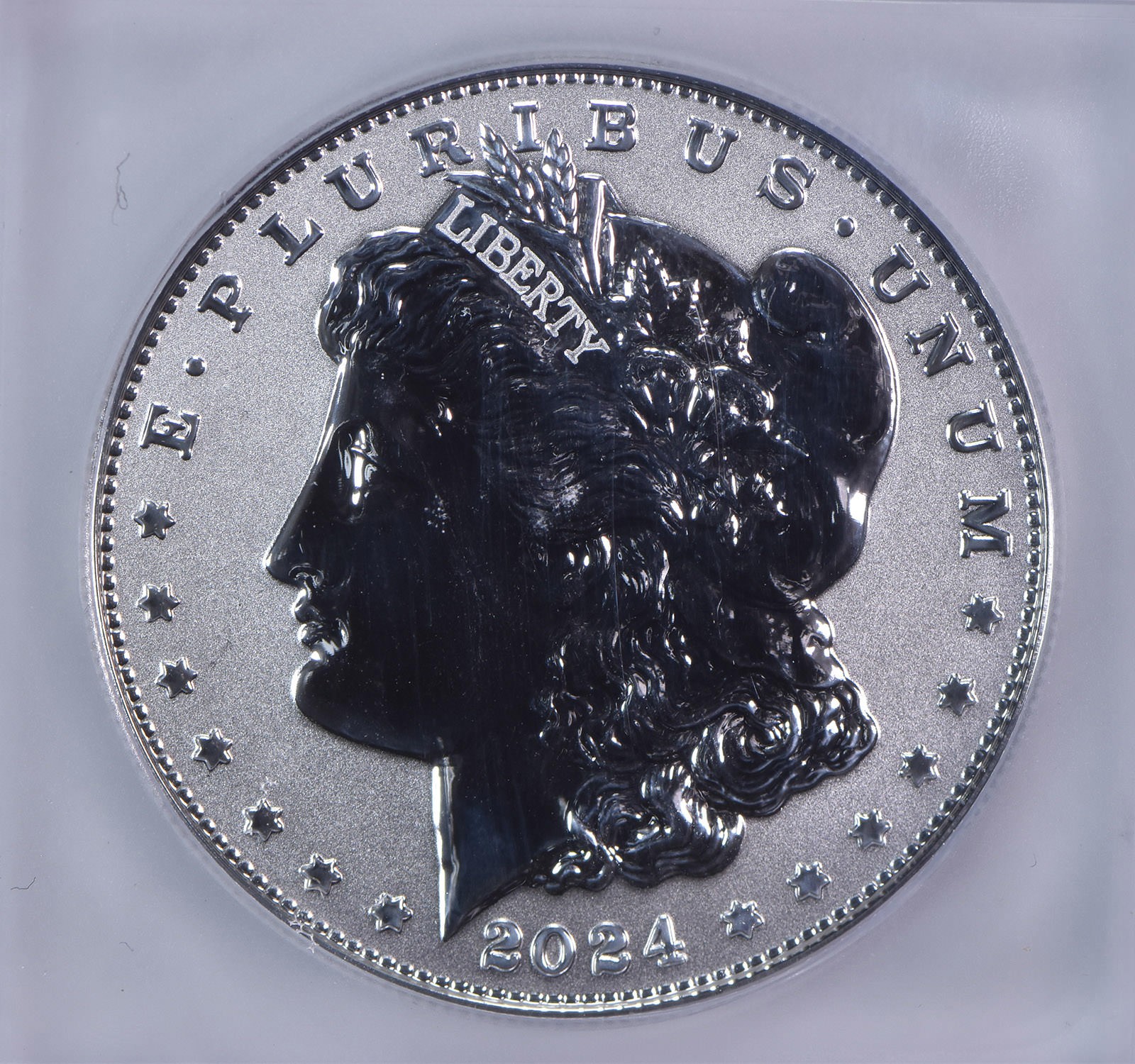2024-S Morgan Silver Dollar Reverse Proof Set Reverse PR70 ICG