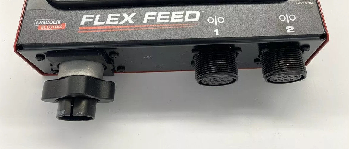 New Open Box Lincoln Flex Feed 84 Single /Dual Control Box, Blank Panel K5004-2.