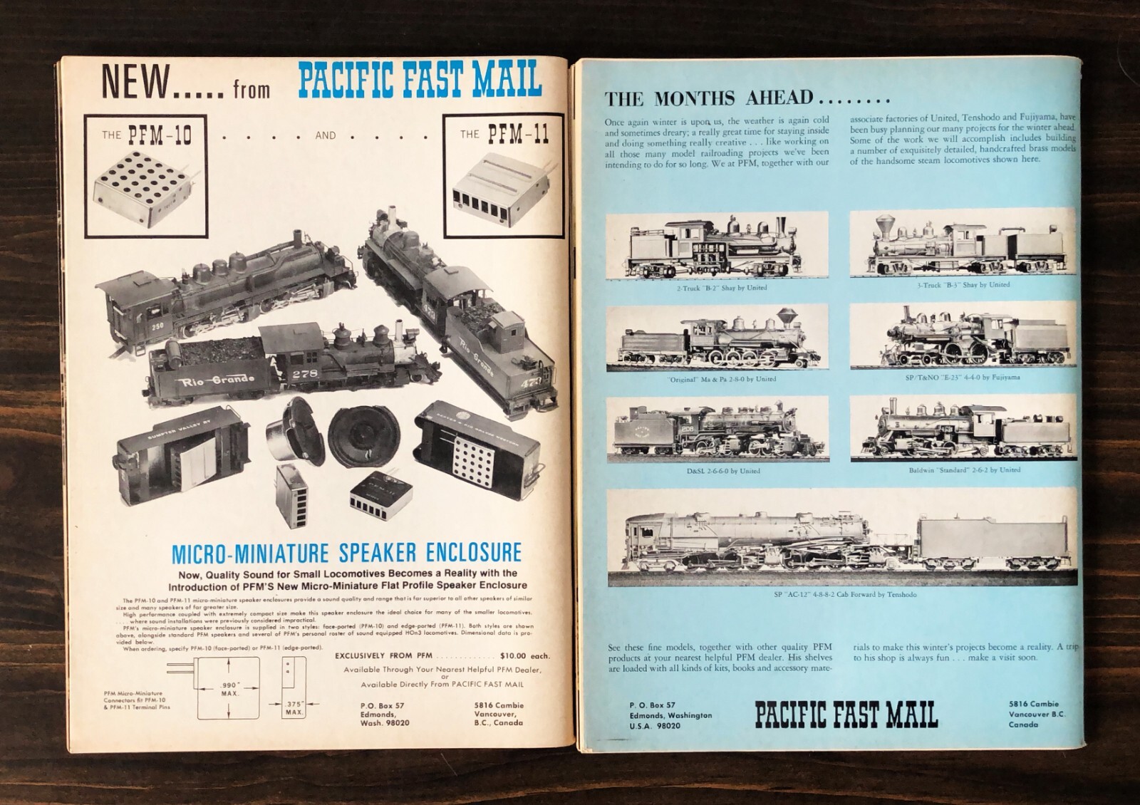 Model Railroader Magazine - 1973, 10 Issues Lot