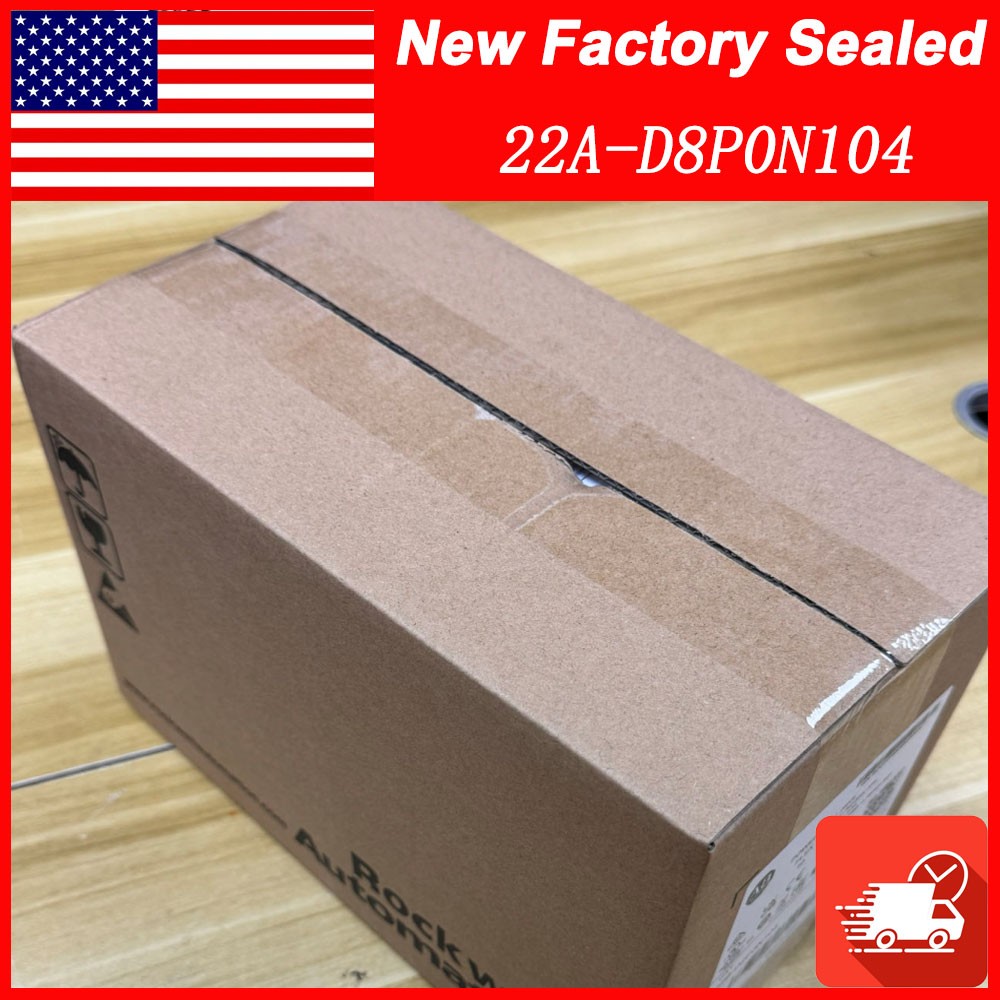 New AB 22A-D8P0N104 Free Shipping New in Box New Factory Sealed PLC 22A D8P0N104