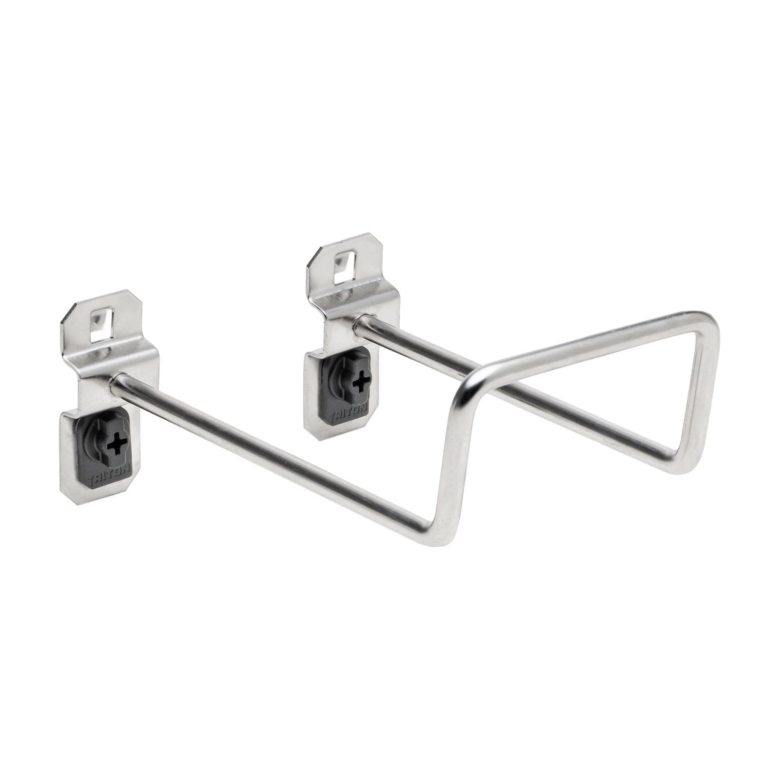 Triton Products 5 Inch 80° Bend Double Closed End Loop Pegboard Hooks,