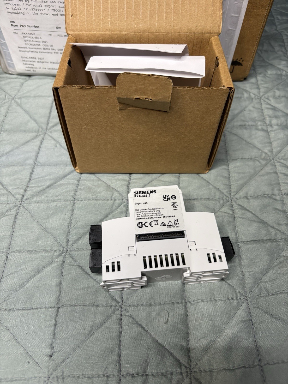 Siemens PXX-485.3 PXC Modular Expansion Module