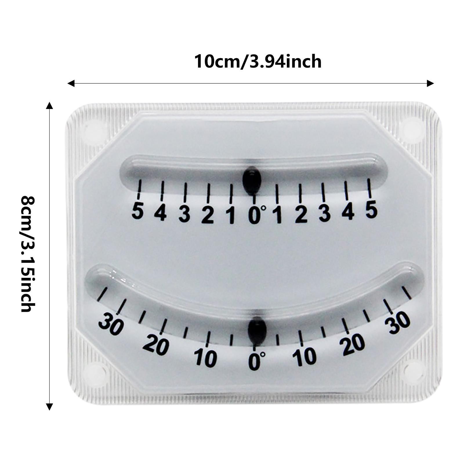 Boat Clinometer Level Indicator Inclinometer Level Tilt Gauge