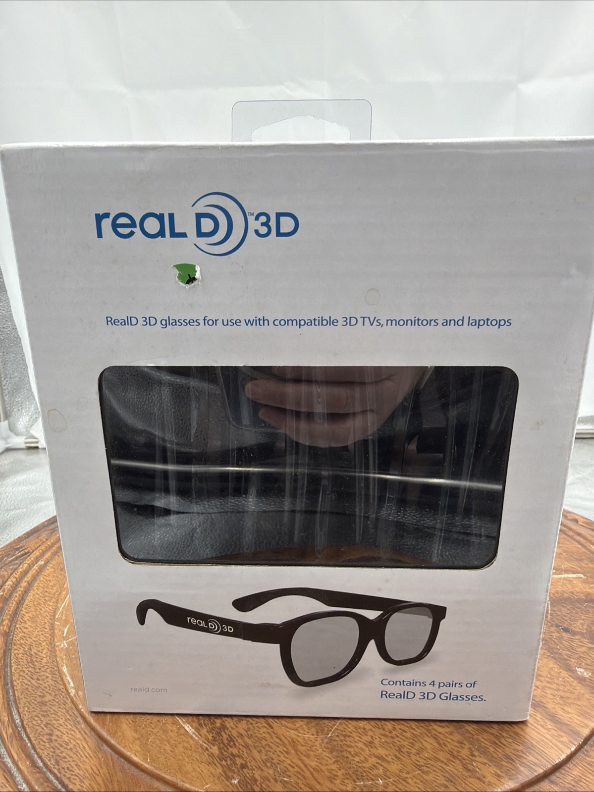 Real D 3D 4 Pair Brand New Sealed Box A72