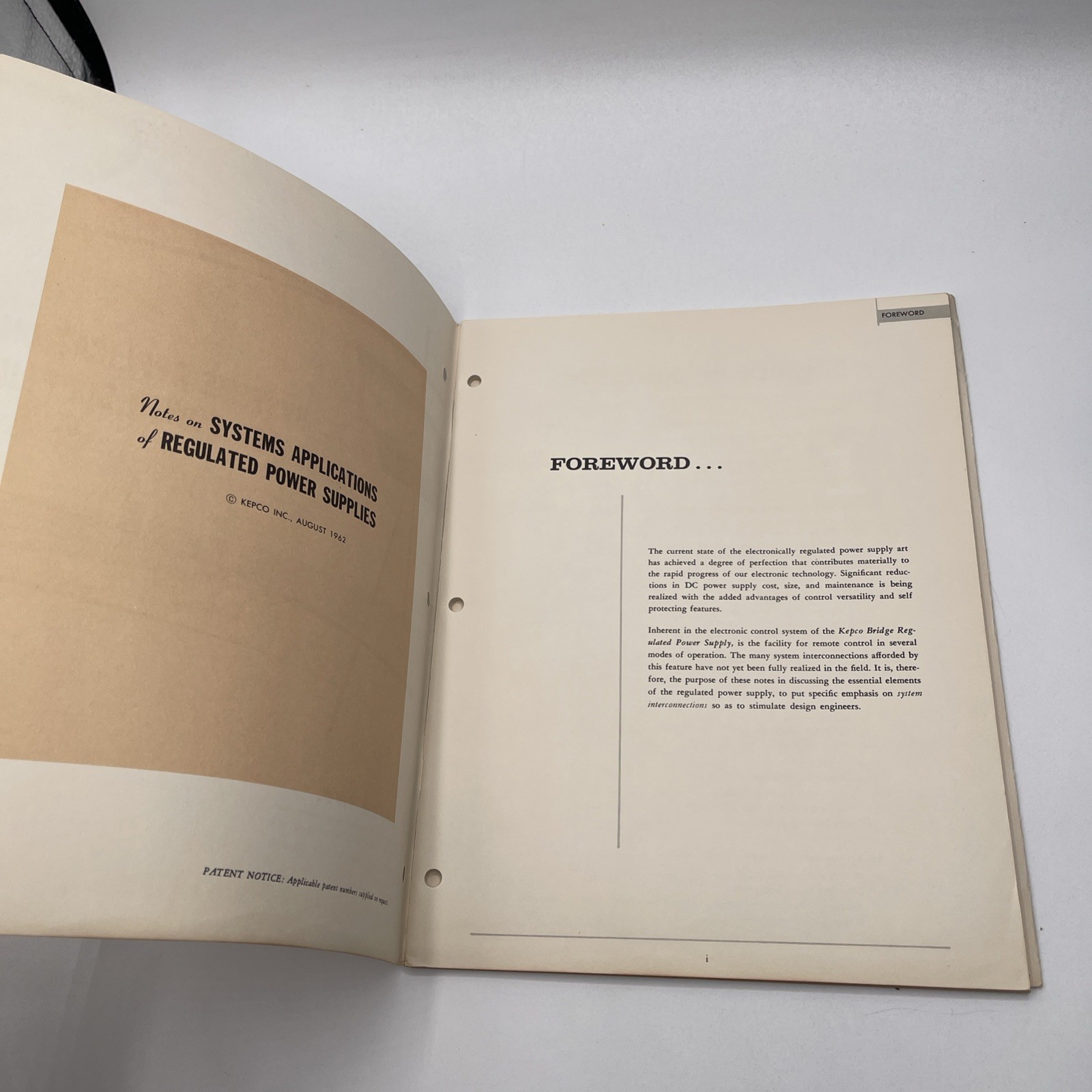 Kepco Notes Systems Applications Regulated Power Supplies Catalog 1962