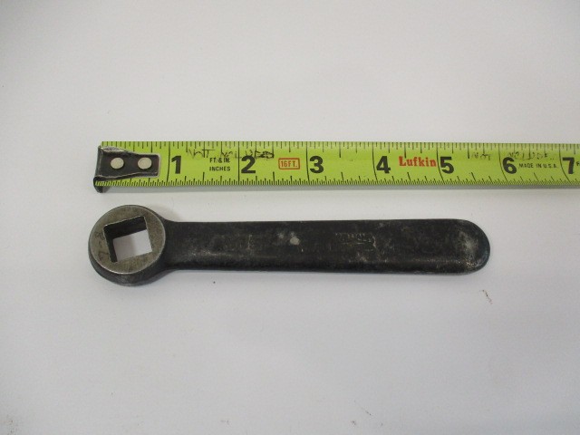 WILLIAMS # 585 x 1/2" Square Box End Wrench Special Lathe Mill 5-1/2" Long VGC