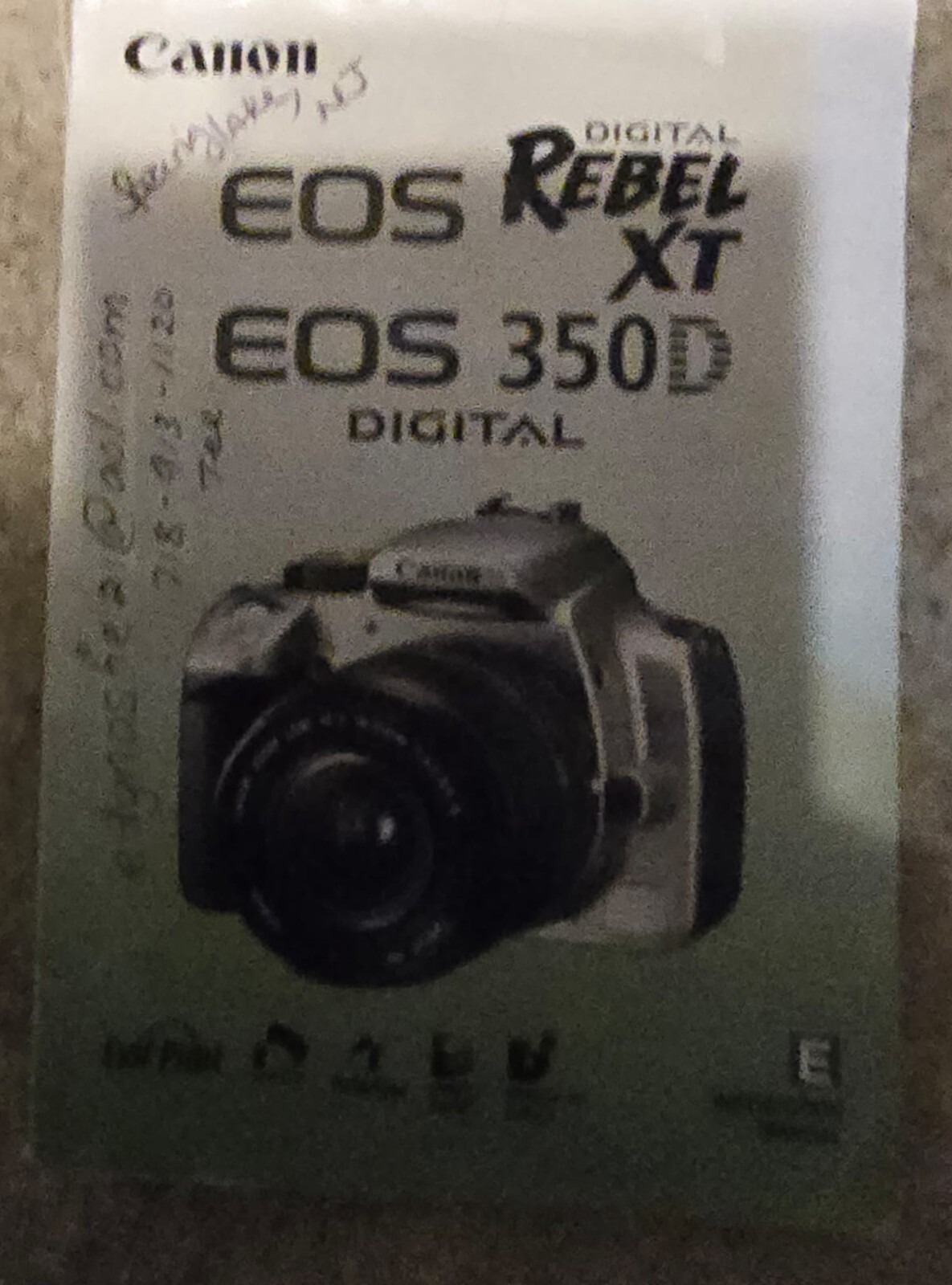 Canon EOS Rebel Camera User Manual English Spanish XT XTi XS XSi 30D 40D 60D 70D