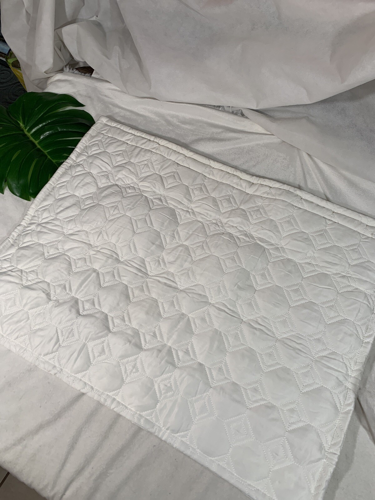 NEW $120 [ 1 Standard ] Quilted Pillow Sham for Hotel Collection Alabastar #119