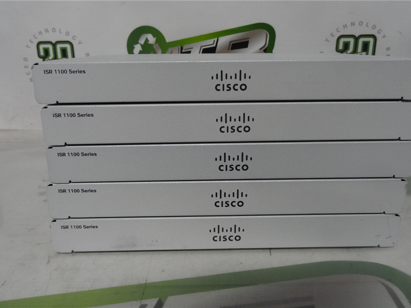 Cisco ISR1100 4G Router 4 Ethernet Ports 1 Console Port Tested Reset Lot of 5