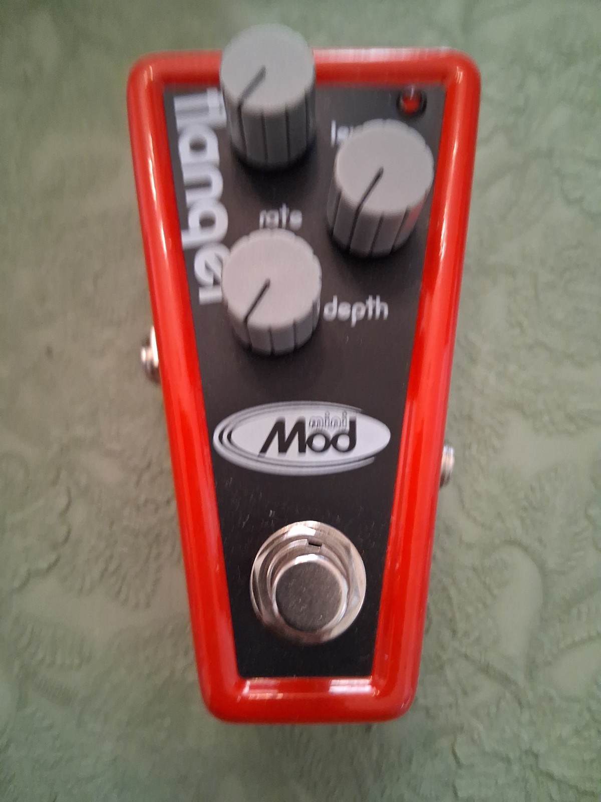 MODTONE Mini-Mod Flanger Guitar Effect Pedal Used Compact True Bypass TESTED