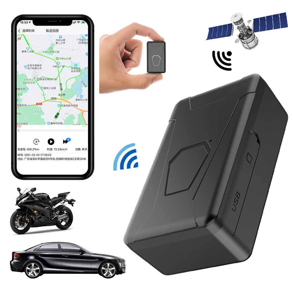 PG-10 Magnetic Mini Car GPS Tracker Vehicle Locator APP Control Audio Recording