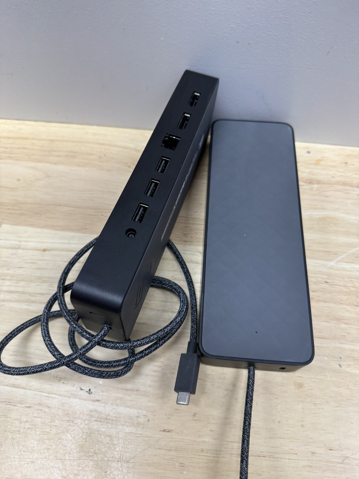 Lot Of 2 HP USB-C Universal Dock (NO ADAPTER) HSA-B005DS