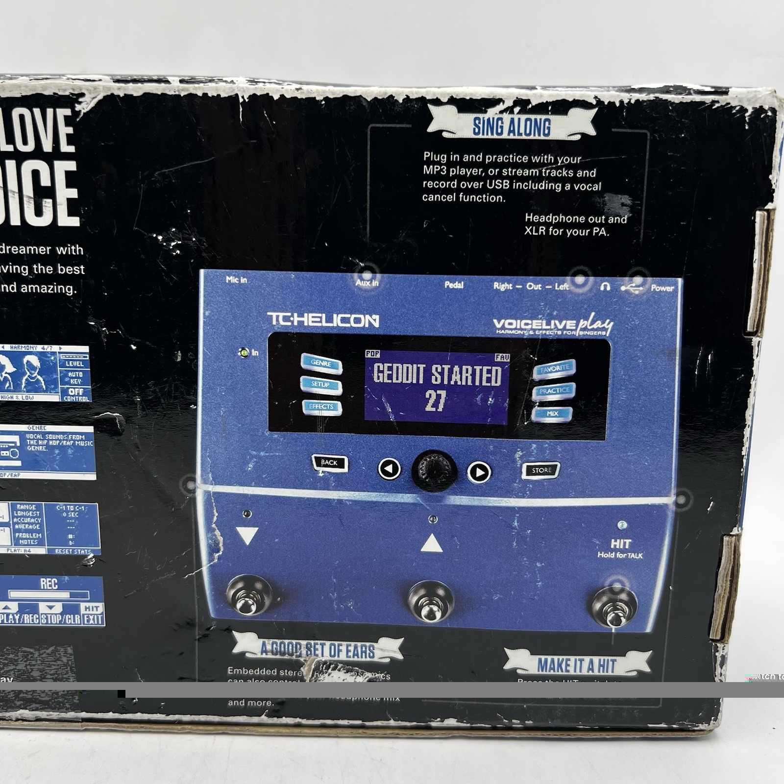 TC-Helicon VoiceLive Play Harmony & Vocal Effects Processor For Singers