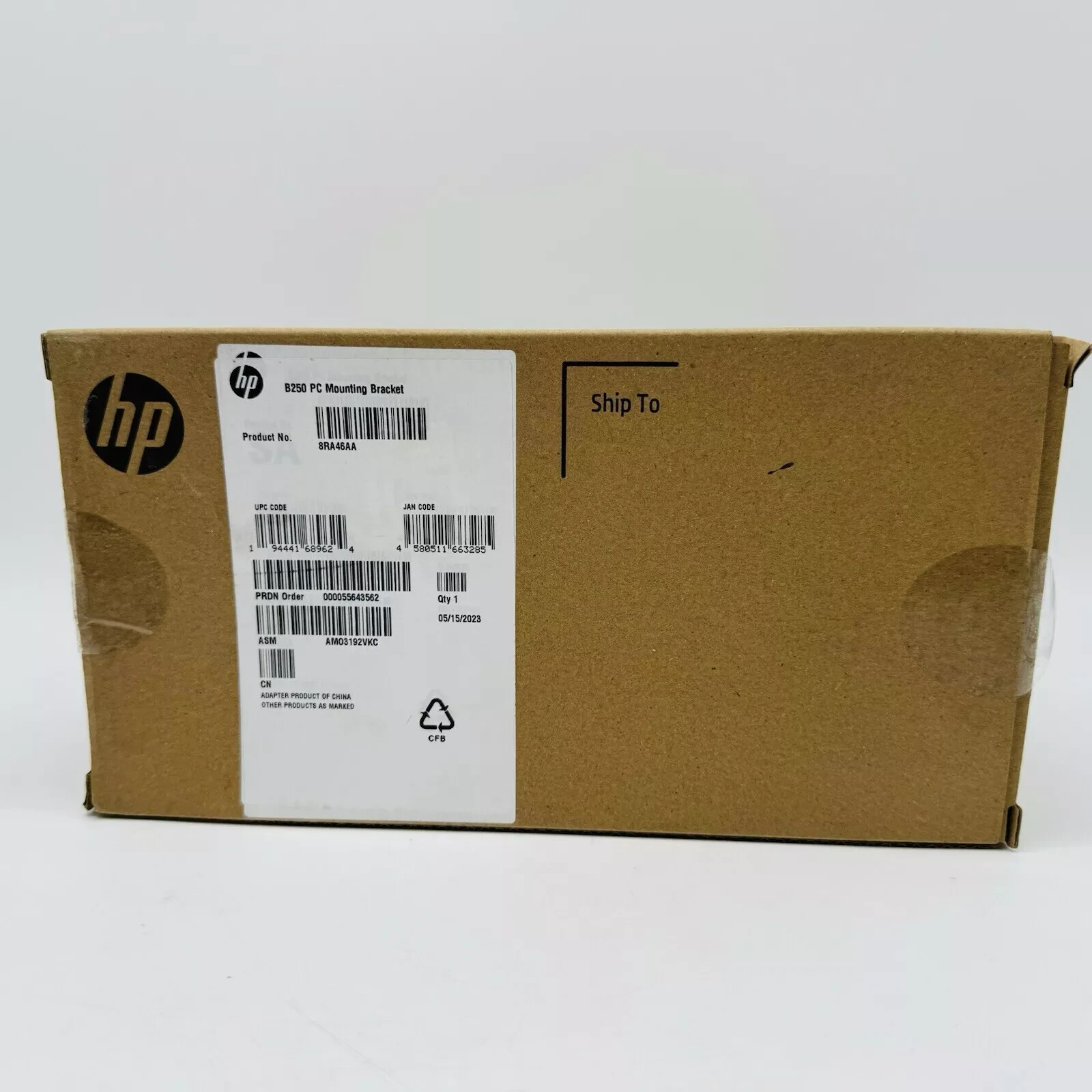 NEW HP B250 Mounting Bracket for HP P27q, P22h, P24h, P24q, P27h G4 Series Displ