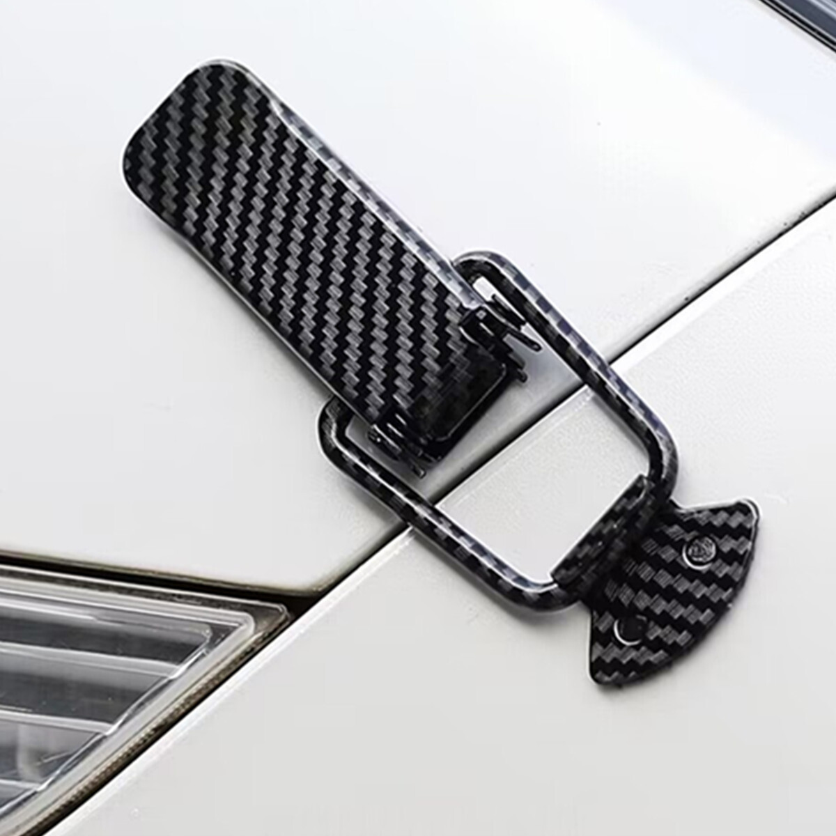 1 Pair Car Tailgate Quick Release Latch Push Button Trunks Bumper Lock Clip Kit