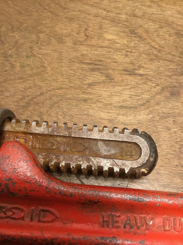 Ridgid Pipe Monkey Wrench Ridge Tool Heavy Duty 14