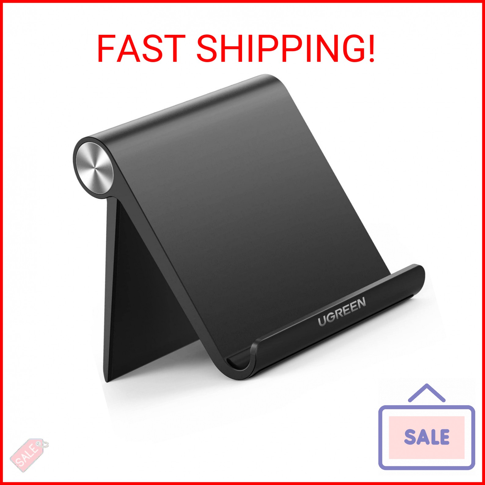 UGREEN Tablet Stand Holder Adjustable Portable Desktop Dock Office Compatible wi