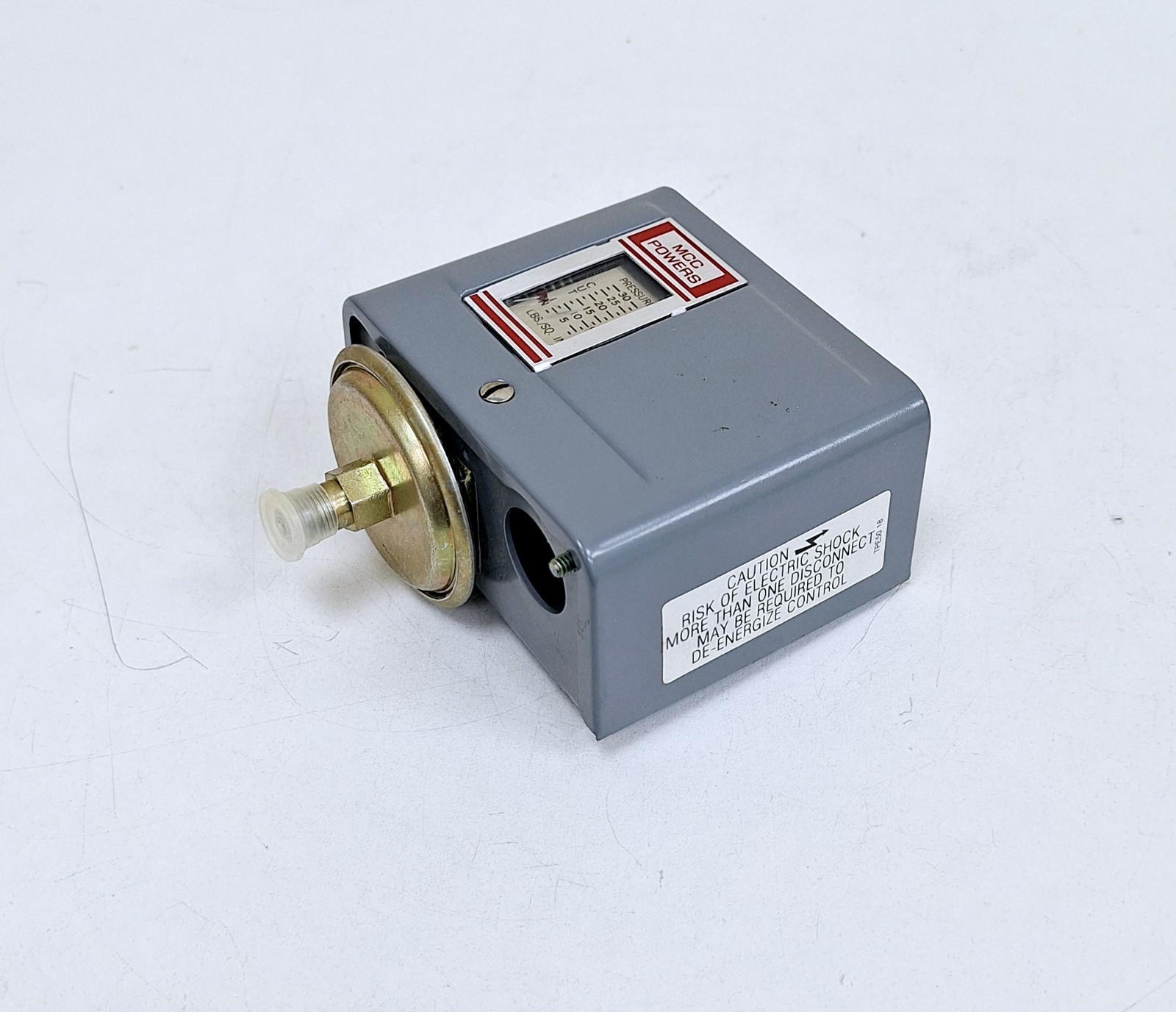 MCC Powers 134-1451 Pressure Electric Switch 3-30PSI