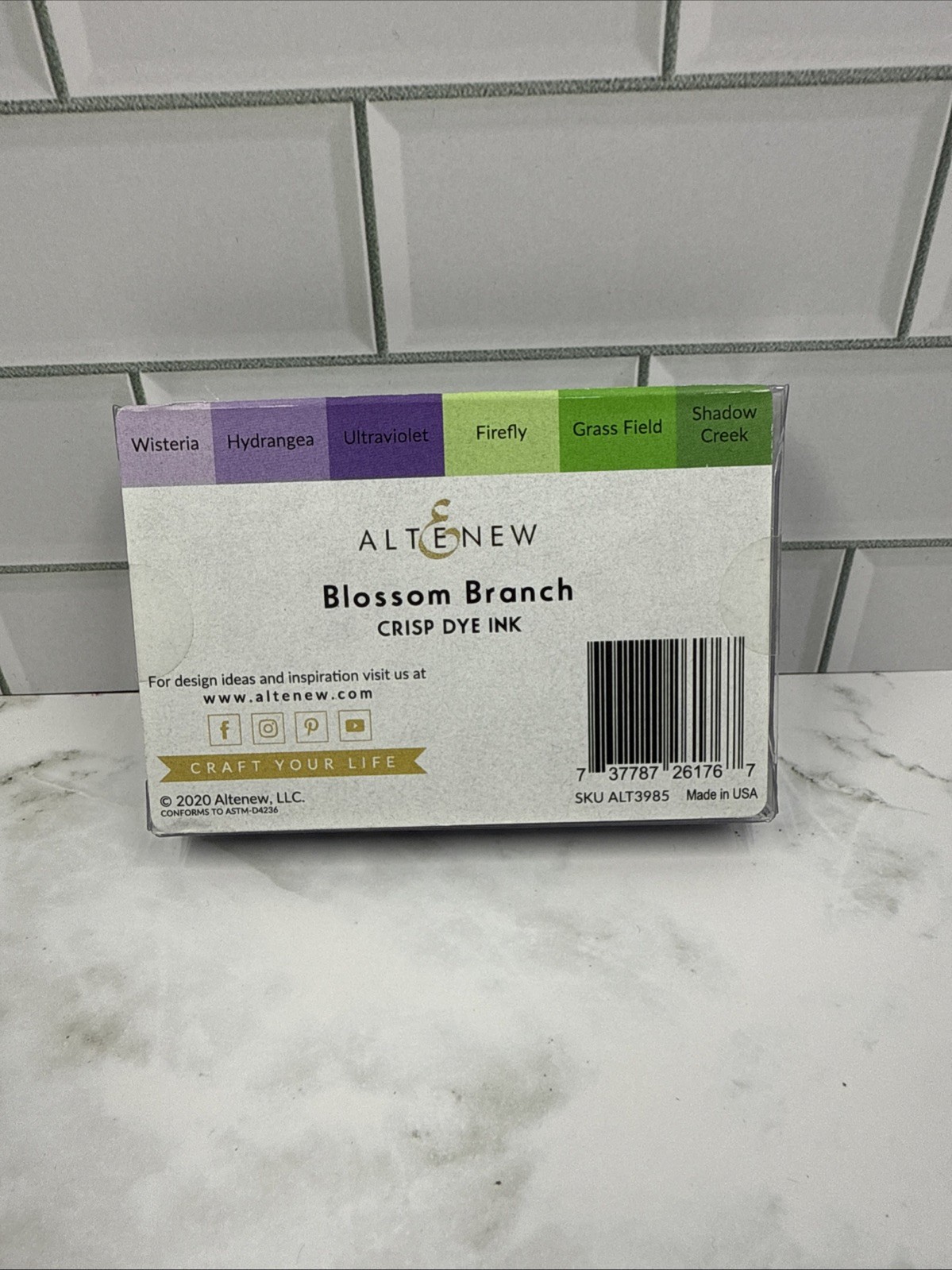 Altenew Crisp Dye Ink Mini Cube Set