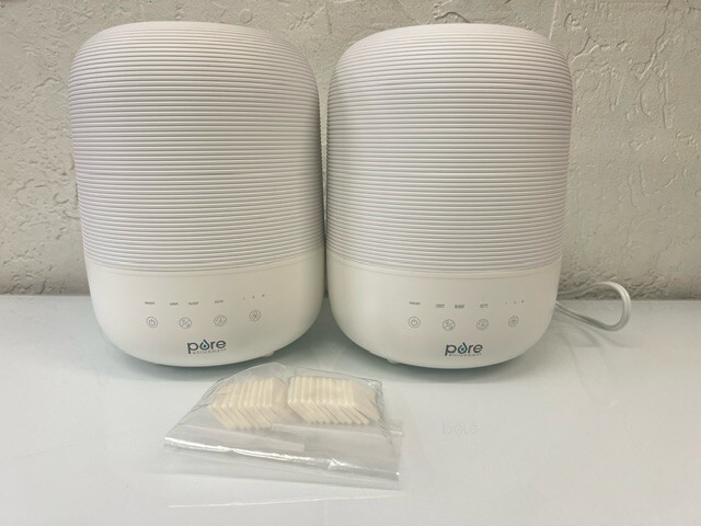 Pure Enrichment Top Fill Humidifier Set Bundle, 2-Pack