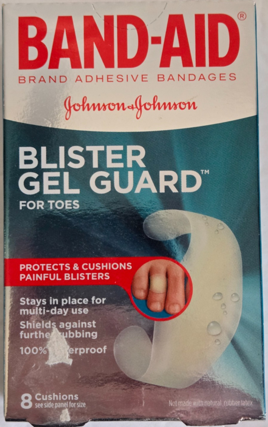 Band-aid blister gel guard 16 cushions for toes painful blisters Brand New