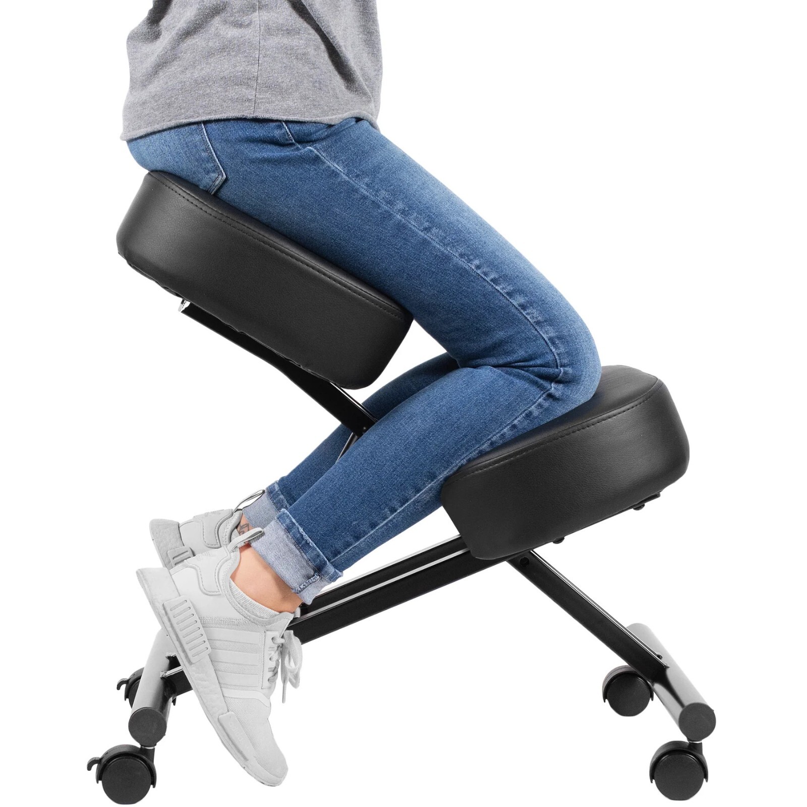 VIVO DRAGONN Adjustable Ergonomic Kneeling Chair Stool DN-CH-K01B