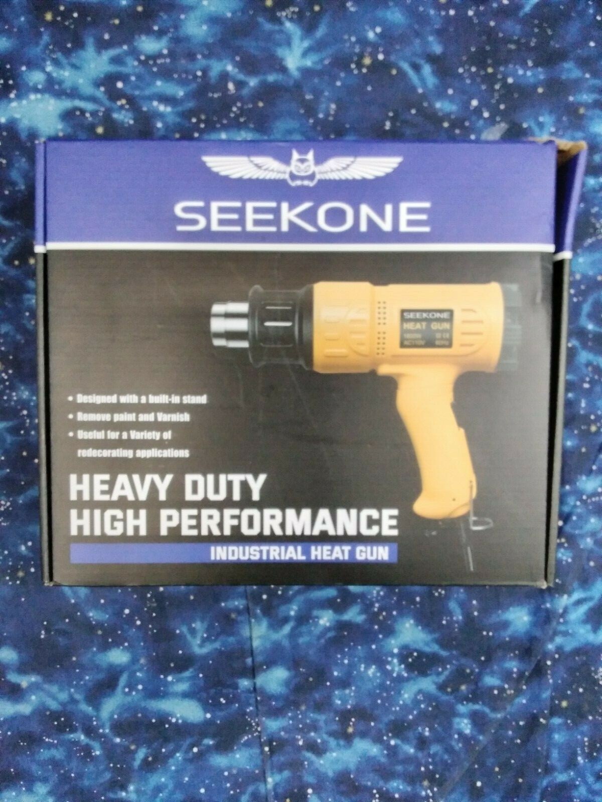 Seekone Heat Gun 1800W Heavy Duty Hot Air Gun Kit