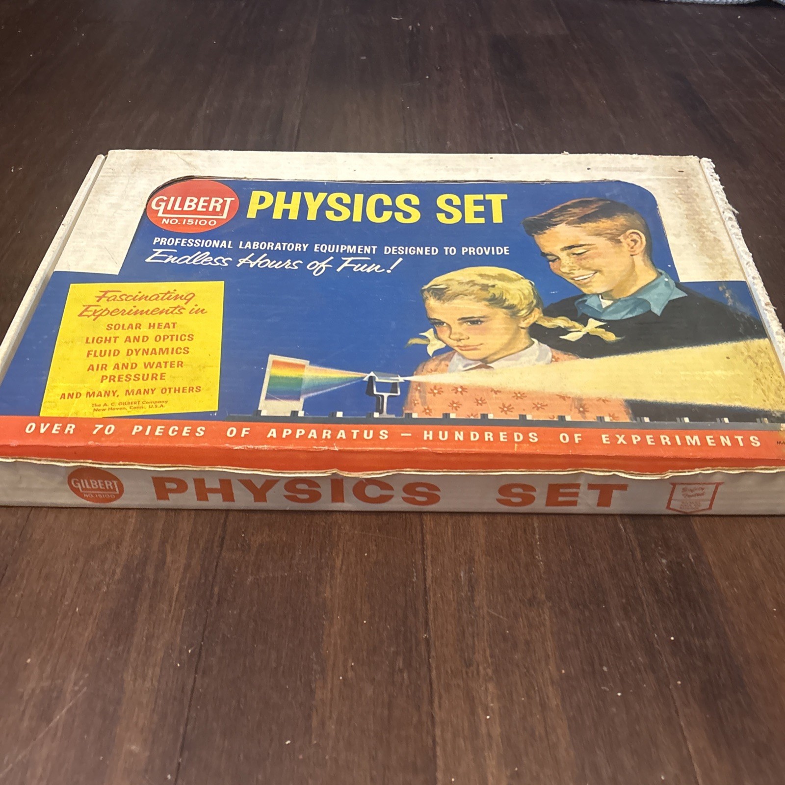 Rare 1959 Gilbert Professional Physics Set no. 15100