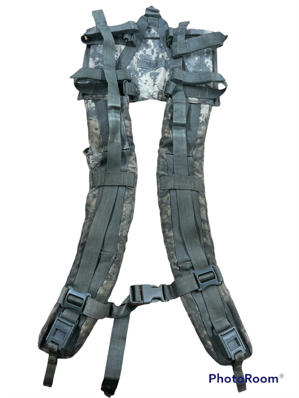 US MILITARY MOLLE II ENHANCED SHOULDER STRAPS ACU RIFLEMAN CAMPING RUCKSACK