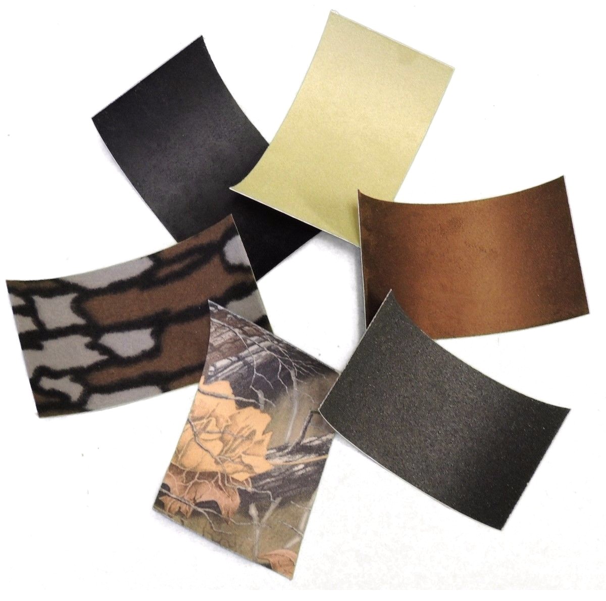 6 Pc. Archery Adhesive Bow Hunting Silencing Material Value Assortment Pack NEW