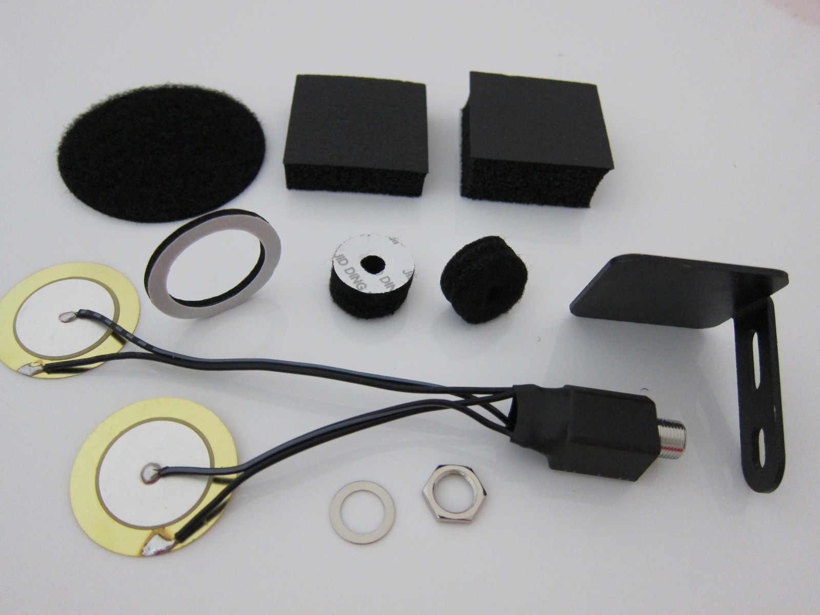Goedrum Dual Drum Trigger for DIY Electronic Drum / Snare / Tom /For Metal Shell