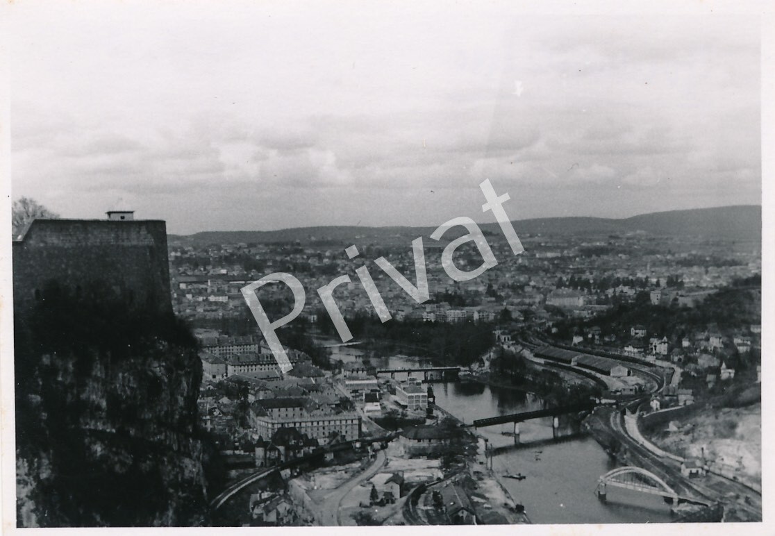Photo WW II Wehrmacht Soldiers Paris Panorama France L1.94