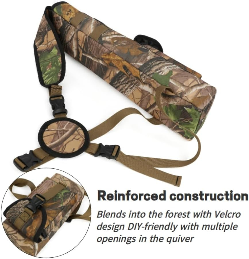 Archery Multi-Function Arrow Quiver - Portable Outdoor Storage Bag, Dedicated fo