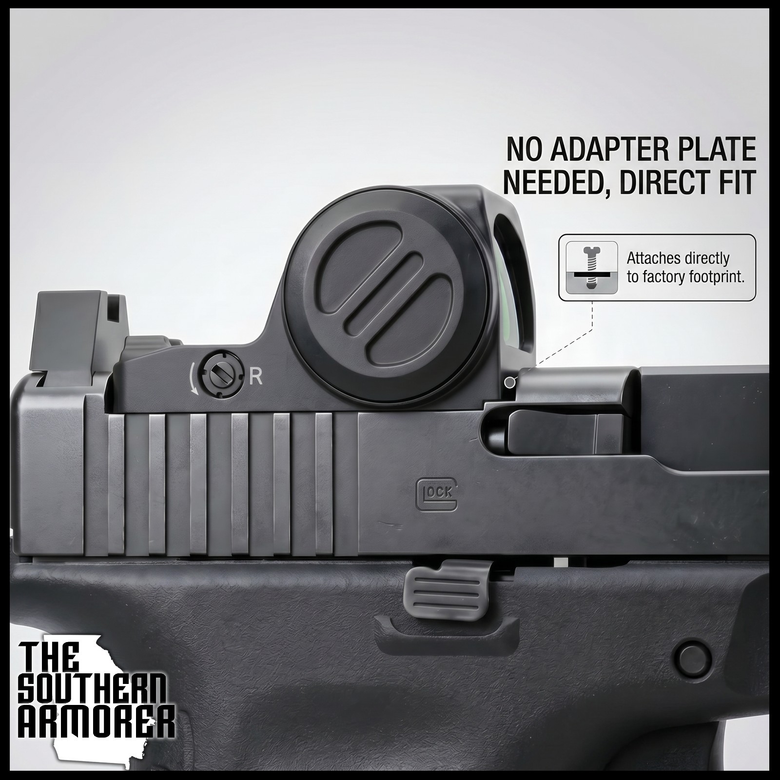 TSA® RD-87 Direct Fit GLOCK® MOS Green Dot Sight No Adapter needed