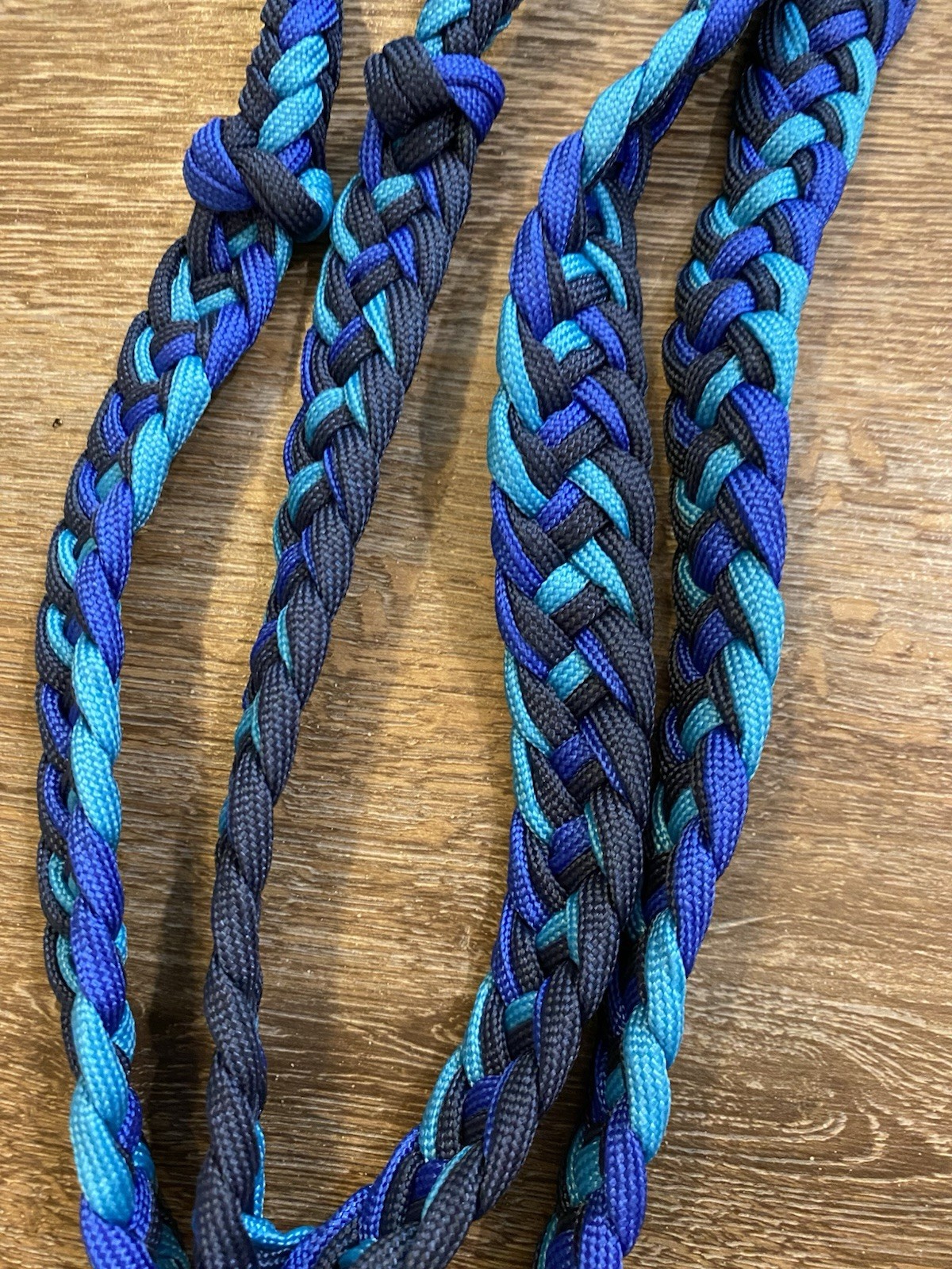 Weaver Braided Barrel Reins, 8 Ft