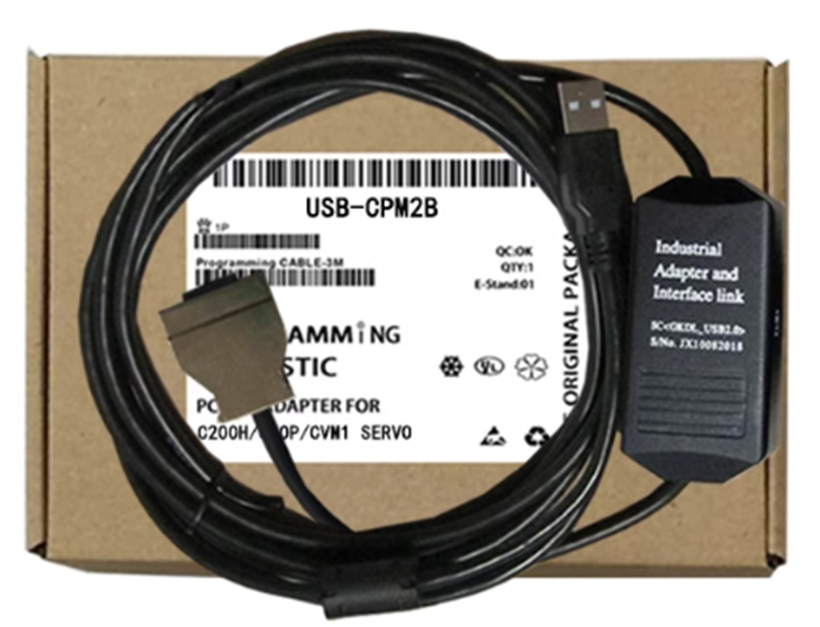 NEW USB-CPM2B Programming Cable FOR Omron